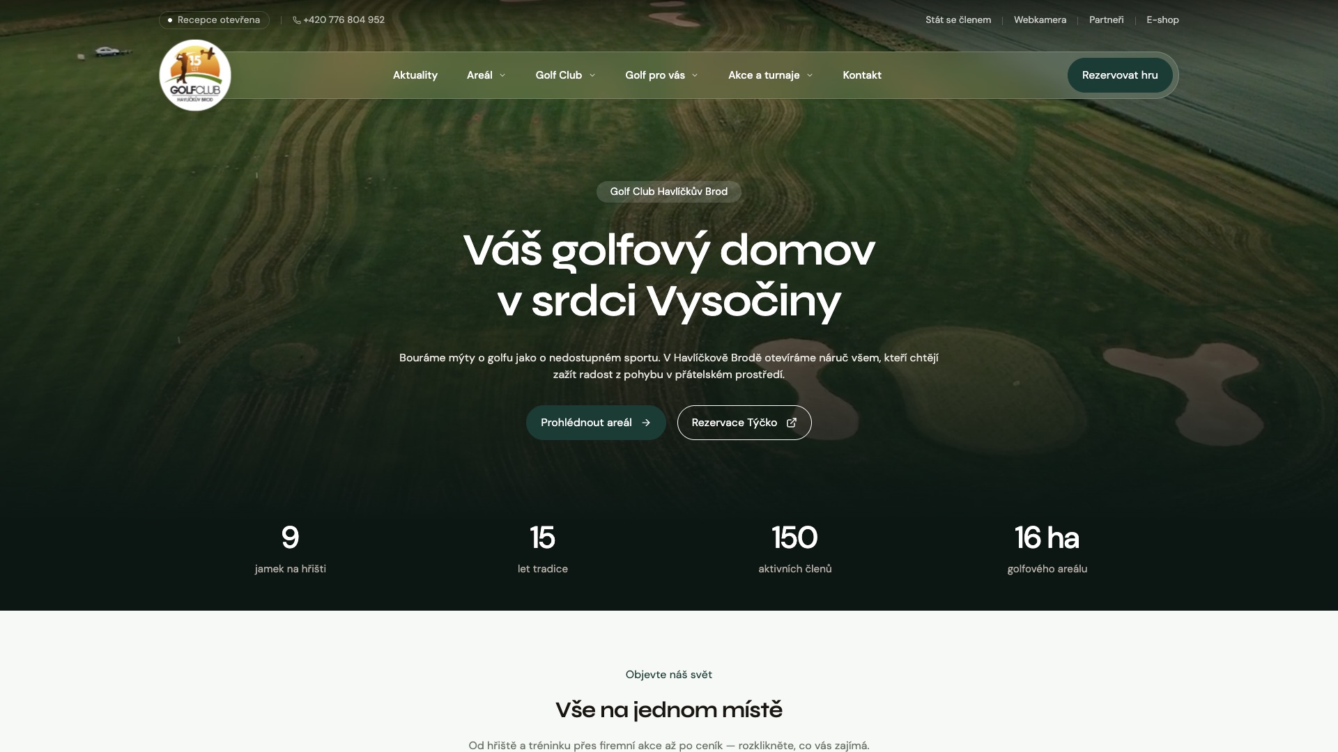 Ukázka: Golf Club Havlíčkův Brod